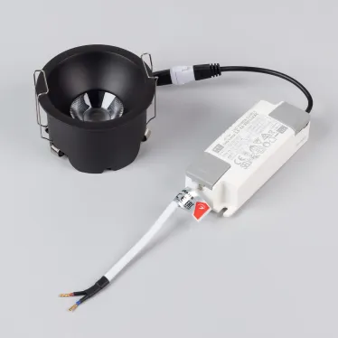 Светильник MS-HARBOR-R82-10W Day4000 (BK, 36 deg, 230V) (Arlight, IP20 Металл, 5 лет)