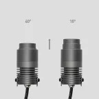 Светильник светодиодный ALT-RAY-ZOOM-R52-8W Warm3000 (WH, 10-40 deg, 230V) (ARL, IP67 Металл, 3 года)