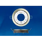 Светильник ультркий встраиваемый GX53/H2 ANTIQUE BRASS 10 PROM под лампу в составе набора из 10шт корпус античная бронза цена за 1 шт