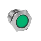                  Лампа зеленая сигнальная S-Pro67 19 мм 230В
               