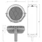 Светильник светодиодный ДО-7 Аврора LED-7-Medium/W3000