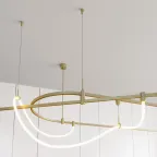 Светильник светодиодный ART-APRIORI-TUBE-ELASTIC-R38-L5000-40W Warm3000 (OG, 360 deg, 48V) (ARL, IP20 Металл, 3 года)