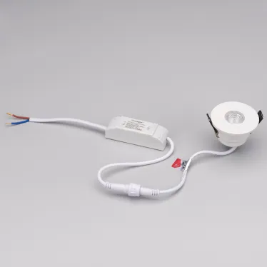 Светильник MS-GLORY-BUILT-R54-5W Warm3000 (WH, 60 deg, 230V) (Arlight, IP54 Металл, 5 лет)