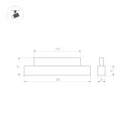 Светильник MAG-ORIENT-LASER-L235-8W Warm2700 (BK, 24 deg, 48V) (Arlight, IP20 Металл, 5 лет)