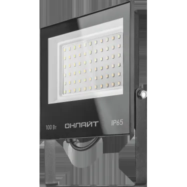 Прожектор светодиодный ДО-100w OFL-03-100-6.5K-BL-IP65-LED ОНЛАЙТ