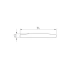 Светильник MAG-VIBE-FLAT-TURN-L305-12W Warm3000 (BK, 110 deg, 48V) (Arlight, IP20 Металл, 5 лет)