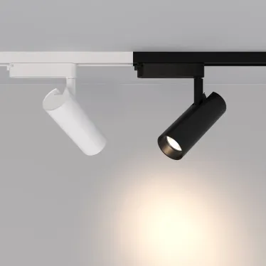 Светильник светодиодный трековый LGD-GERA-2TR-R55-10W Day4000 (WH, 24 deg, 230V) (ARL, IP20 металл, 5 лет)