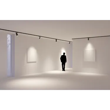 Светильник светодиодный трековый LGD-GERA-2TR-R55-10W Day4000 (WH, 24 deg, 230V) (ARL, IP20 металл, 5 лет)