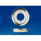 Светильник ультркий встраиваемый В составе набора из 10шт GX53/H2 GOLD 10 PROM Корпус золото Картон