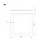 Светильник DL-GRIGLIATO-S90x90-12W Warm3000 (WH, 90 deg, 230V) (Arlight, IP40 Металл, 5 лет)