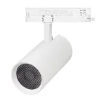 Светильник светодиодный трековый LGD-GERA-4TR-R90-30W Warm3000 (WH, 15 deg, 230V) (ARL, IP20 металл, 5 лет)
