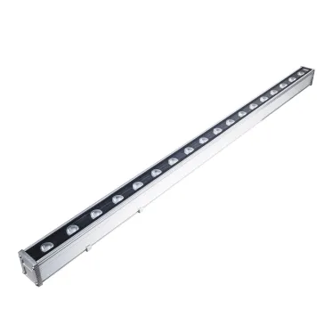 Прожектор светодиодный линейный ULF-L52-18W/6400K/L100 220V IP65 SILVER 1000мм Дневной свет (6400К) 1690Лм Алюминий