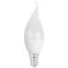 Лампа светодиодная LED BXS-10W-865-E14 R (диод, свеча на ветру, 10Вт, хол, E14) (10/100/2800)