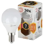                  Лампа светодиодная LED P45-7W-827-E14 (диод, шар, 7Вт, тепл, E14, (10/100/3600)
               