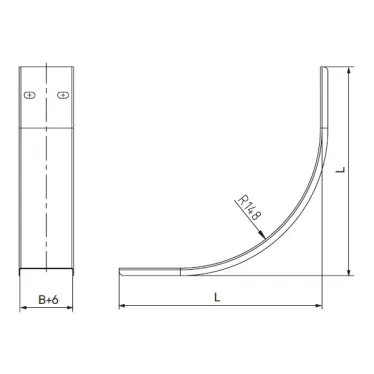 Крышка на угол вертикальный внутренний 90 градусов 35х400, в комплекте с крепежными элементами и соединительными пластинами,необходи