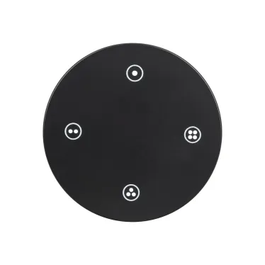 Пульт INTELLIGENT ARLIGHT SMART-801-22-1G-MIX Black (3V, Magnet, 2.4G) (IARL, IP20 пластик, 5 лет)