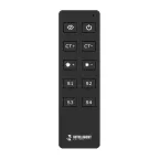 Пульт INTELLIGENT ARLIGHT SMART-ZB-801-22-1G-4SC Black (3V) (IARL, IP20 пластик, 5 лет)
