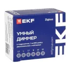 Умный диммер в подрозетник 2-канальный Zigbee EKF Connect Select