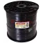 Кабель ККСВ-П +2х0,5мм, (бухта 305м), черный | 01-4004 | REXANT
