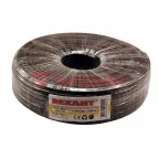 Кабель ККСВ-П+4х0,5 мм (бухта 100 м) черный | 01-4022 | REXANT