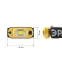 Фонарь налобный 1хLED (COB) аккумулятор Li GA-801 Практик, microUSB, шарнир, клипса | Б0030186 | ЭРА