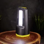Фонарь прожекторный, 5 режимов, с наплечным ремнем и функцией Power bank, СОВ