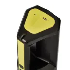 Фонарь прожекторный, 5 режимов, с наплечным ремнем и функцией Power bank, СОВ
