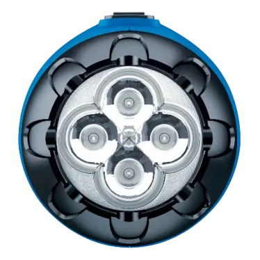 Фонарь аккумуляторный светодиодный РЕКОРД РМ-0104 Blue