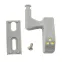 Светильник светодиодный ULK-C02 23A GREY SET2 пушлайт на петлю в кухонный шкаф, на батарейке 23A (в/к). Набор из 2 шт. Серый. ТМ Uniel