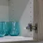 Светильник светодиодный ULK-C02 23A GREY SET2 пушлайт на петлю в кухонный шкаф, на батарейке 23A (в/к). Набор из 2 шт. Серый. ТМ Uniel