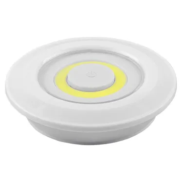 Светильник светодиодный-кнопкаFN1207 1LED 3W (3шт в блистере+пульт) 180Lm, 90*22мм, белый | 23378 | FERON