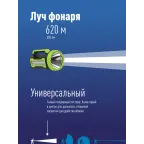Фонарь-прожектор светодиодный аккумуляторный , LED 10вт+4вт, з/у 220/12в, usb выход