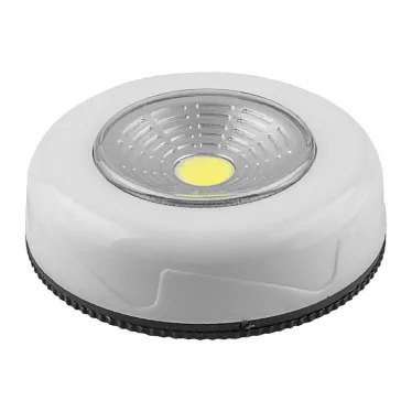 Светильник светодиодный-кнопкаFN1205 1LED 2W (3шт в блистере) 120Lm, 69*25мм, белый | 23375 | FERON
