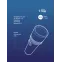 Фонарь ручной аккумуляторный 3Вт LED/линза/зум/Li-ion18650 1200mAh/анодир алюминий/USB-шнур, КОСМОС