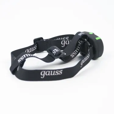 Фонарь светодиодный налобный 3 Вт 180 лм Черный IP42 на батарейках 3xААА GFL Gauss