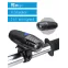 Фонарь велосипедный 1Вт LED/с коллиматорной линзой/3xAAА/ABS-пл/держатель-крепление, КОСМОС