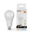 Лампа светодиодная LED 30 Вт 2320 лм 3000К А67 груша теплый E27 AC 220В Elementary Gauss