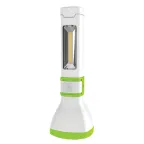 Фонарь ручной аккумуляторный 5W LED + 2W COB LED, аккум. 4V 1,2 Ah, 270Lm - 3 часов, 200 Lm - 6 часов
