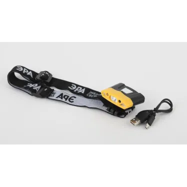Фонарь налобный GA-804  серия "Практик" 3Вт led + 2 SMD, 3,7 V Li аккум, сенсорное включение |  Б0036605 | ЭРА