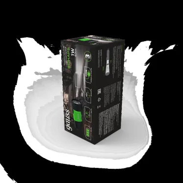 Фонарь ручной GFL103 1W 40lm NI-MH 250mAh LED 1/12/72 | GF103 | Gauss