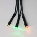 Гирлянда светодиодная, 30м 300 светодиодов ULD-S3000-300/DGA MULTI IP20 Разноцветный свет Провод зеленый