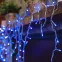 Бахрома светодиодная с контроллером 200 светодиодов 3 м синий IP20 провод прозрачный ULD-B3010-200/DTA BLUE IP20