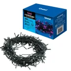 Гирлянда светодиодная 20м 200 светодиодов ULD-S2000-200/DGA PINK IP20 Розовый свет Провод зеленый