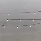 Гирлянда светодиодная Шарики 5м 20LED IP20 зеленый провод свечение мульти RG/RB мигание 230В