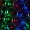 Сетка светодиодная с контроллером 240 светодиодов 2.5х2 м разноцветная IP20 провод прозрачный ULD-N2520-240/DTA MULTI IP20