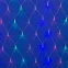 Сетка светодиодная с контроллером 240 светодиодов 2.5х2 м разноцветная IP20 провод прозрачный ULD-N2520-240/DTA MULTI IP20