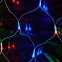Сетка светодиодная с контроллером 240 светодиодов 2.5х2 м разноцветная IP20 провод прозрачный ULD-N2520-240/DTA MULTI IP20