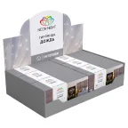 Гирлянда светодиодный Дождь 2,5x2 м, свечение с динамикой, прозрачный провод, 230 В, диоды белые