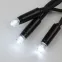 Гирлянда светодиодная с эффектом мерцания 10м ULD-S1000-120/TBK WHITE IP67 Соединяемая 120 светодиодов Белый свет Провод черный
