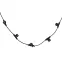 Гирлянда Белт-Лайт, 20м + 1,5м сетевой шнур UDL-K111 80/E27/20M IP65 BLACK BELT-LIGHT 80 патронов E27 шаг 25см